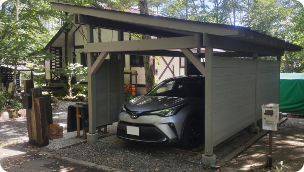 カーポート施工のafter