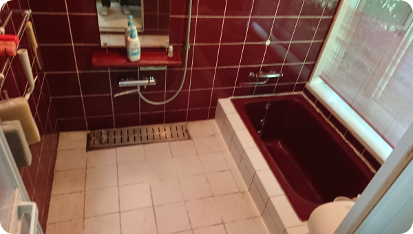 お風呂改修のBefore